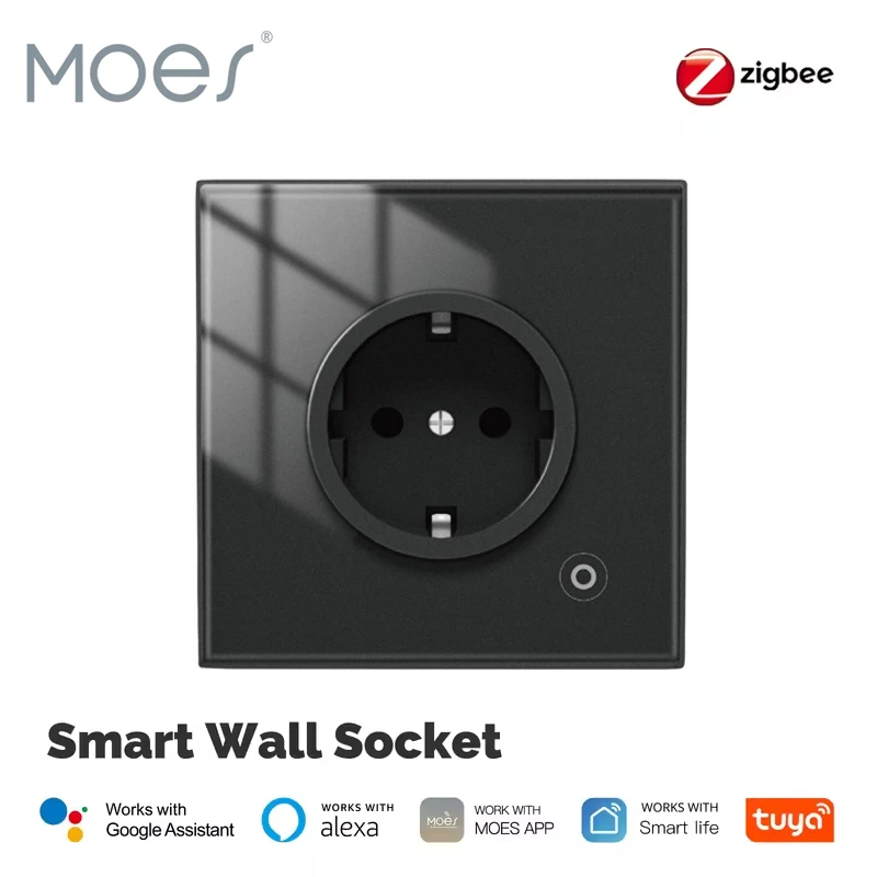 

MOES Умная настенная розетка Wi-Fi