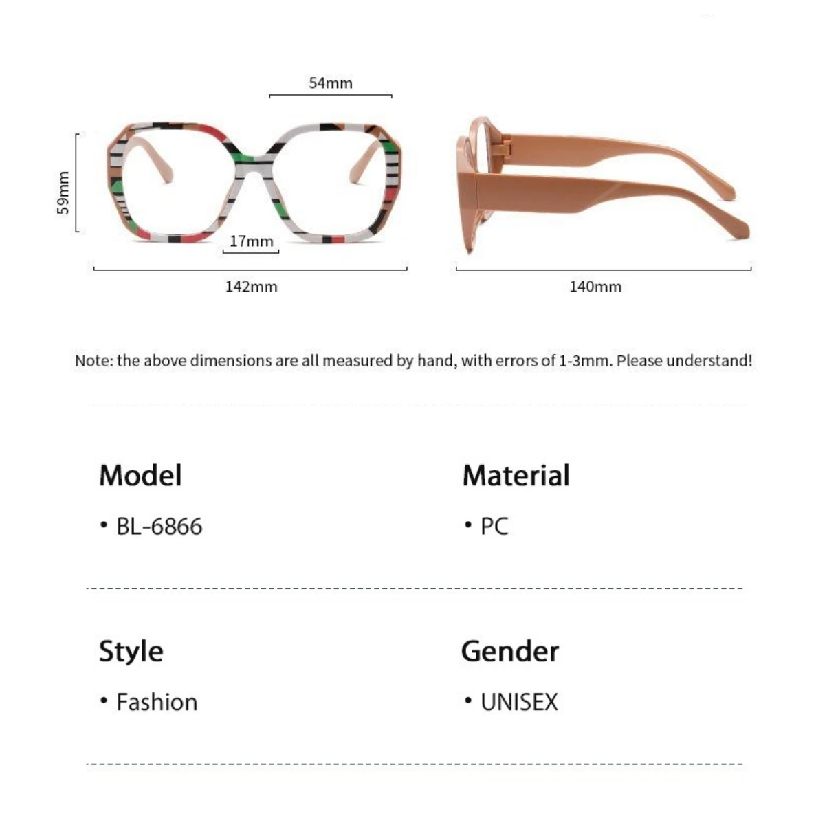Оправа для очков ручной работы женщин модная оправа с защитой от синего света