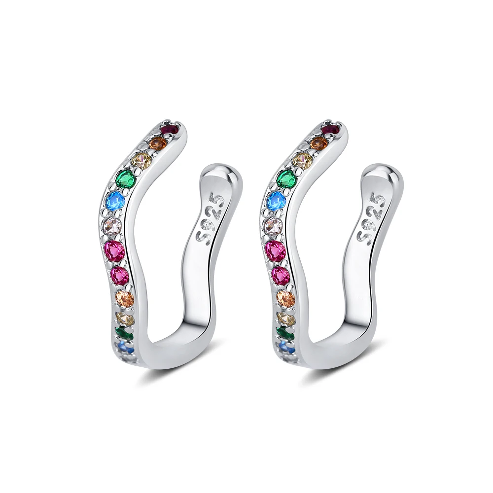 

Женские серьги-Клипсы из серебра 925 пробы, золотого цвета, 1 пара