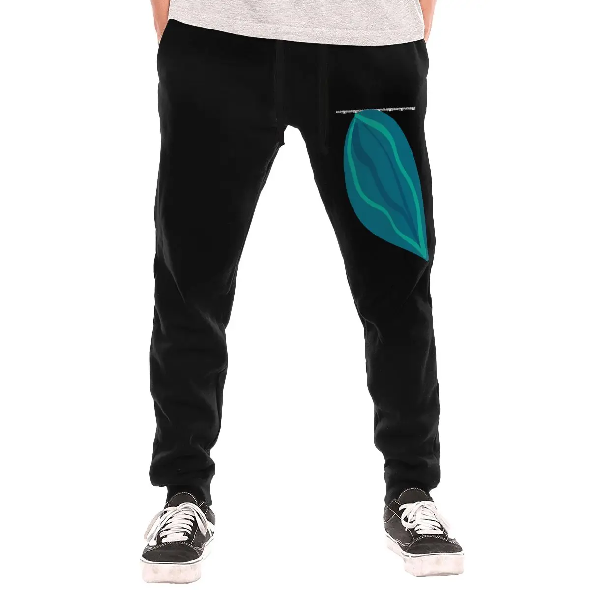 

Осенне-зимние мужские спортивные штаны с маленьким принтом, удобные и теплые, подходят для повседневной носки
