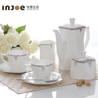 nordic bone china coffee cup european style small luxury coffee set ins style light luxury cup plate afternoon tea set