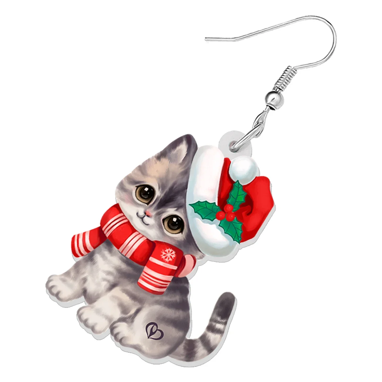 WEVENI Романтические Рождественские украшения акриловые очаровательные Коты пушки