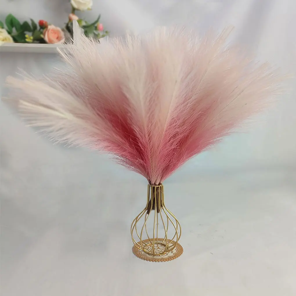 

8pack lot Indoor Or Outdoor Fake Pampas Grasses Plants Versatile And Chic Eco-friendly Elegant