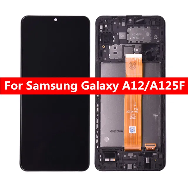 

6,5 "Оригинальный Для Samsung Galaxy A12 LCD A125F SM-A125F A125 дисплей сенсорный экран дигитайзер для Samsung A12 сменный экран
