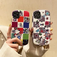 disney mickey mouse art phone case for iphone 11 12 13 mini pro xs max 8 7 plus x xr cover