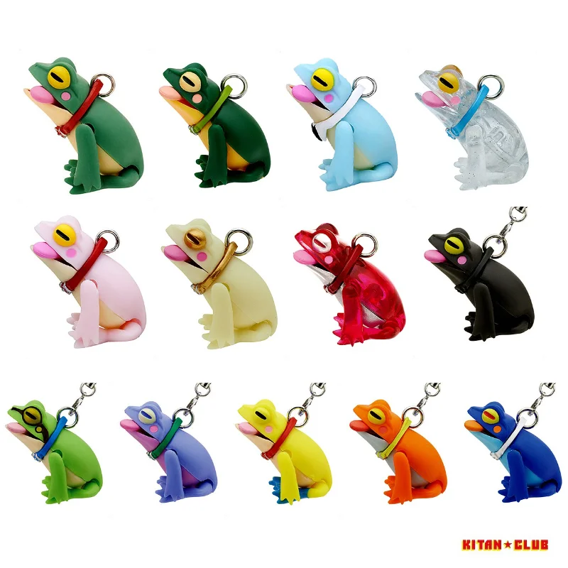 

KITAN CLUB Original Japan Anime Figurine Gashapon Cute Tree Frog Kawaii Keychain Gacha Capsule Toys Figure