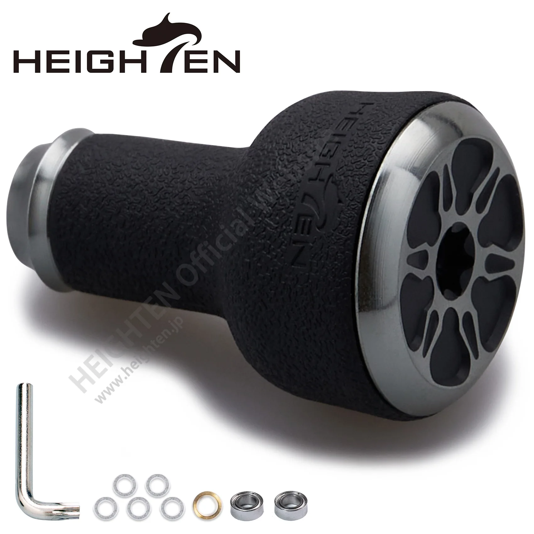 HEIGHTEN TPE Material Reel Handle Knob 24mm 10g for  Shimano (Type A) Daiwa (Type S) Handle