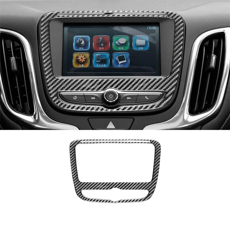 

Car Center Console CD Panel Cover Trim Sticker For Chevrolet Equinox 2017 2018 2019 2020 2021 2022