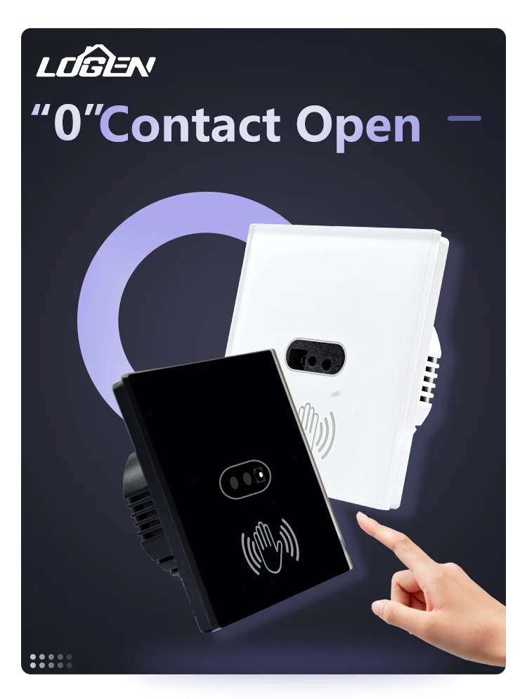 Контактный переключатель Logen EU 0 инфракрасный датчик движения ручной волны