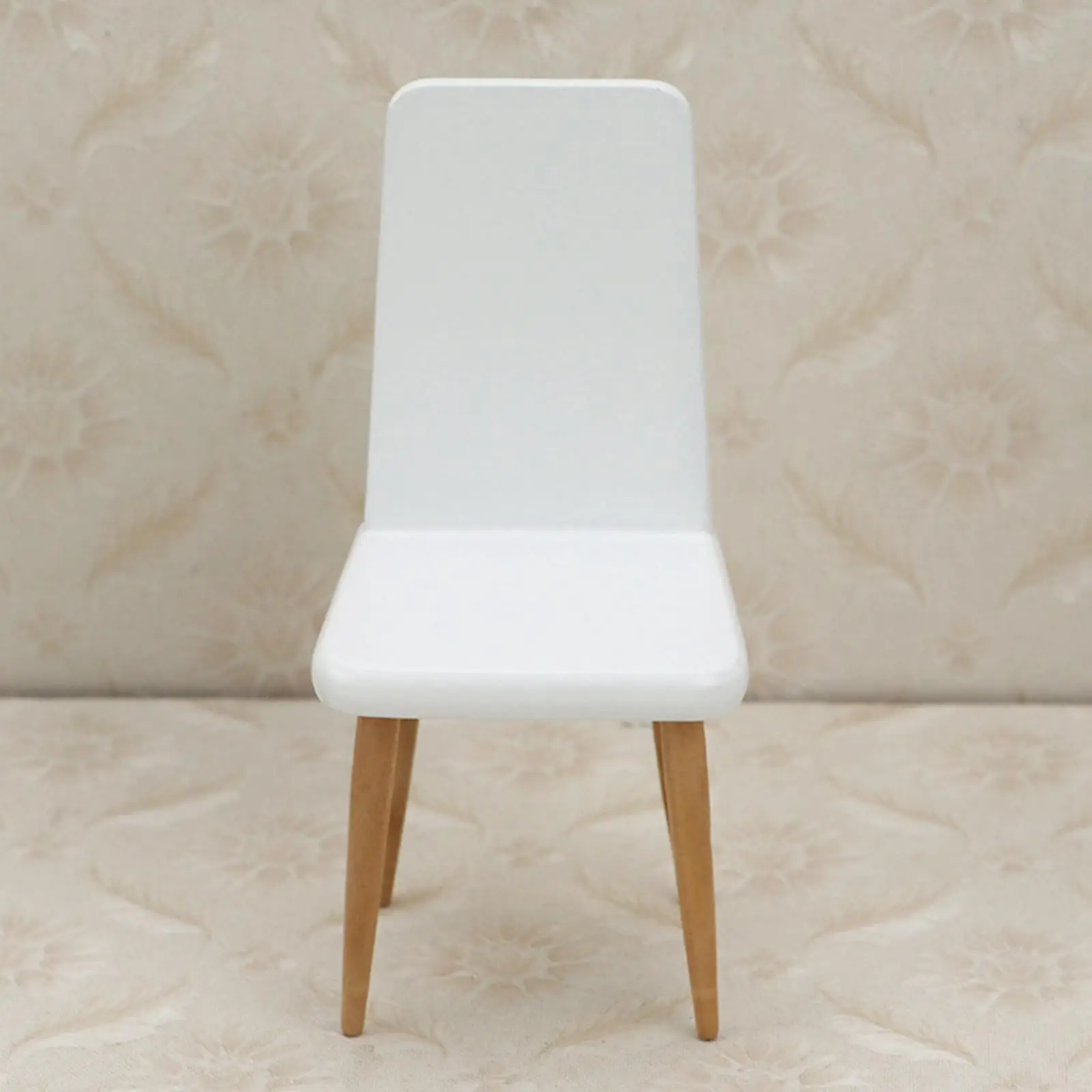 

1/12 Scale Doll House Chair Simulation Pretend Play Toy for Children Kids