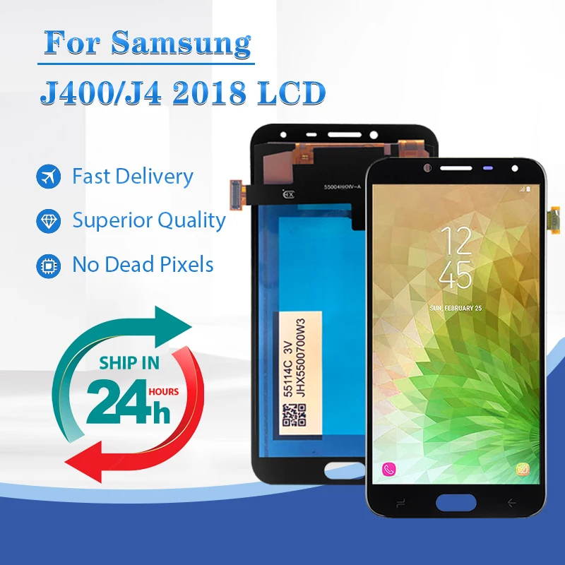 

5.5 Inch OLED J400 Display For Samsung Galaxy J4 2018 Lcd Touch Panel Digitizer Assembly J4 J400G J400F J400M Screen Brand New