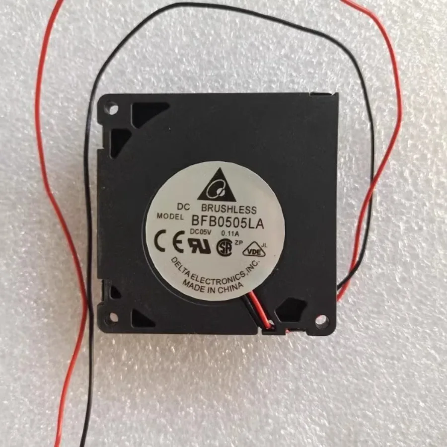 Фото Вентилятор охлаждения Delta 5010 BFB0505LA 5V 0.11A 5CM 2-проводной турбо-вентилятор с шарикоподшипником №1