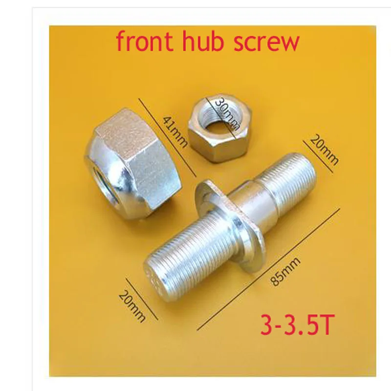 

Forklift Front Wheel Hub Screws Are Suitable For Forklifts Such As Heli Hangcha Liugong Longgongtai Lifu