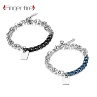 creative fashion couple stitching bracelet anniversary festival party exquisite jewelry