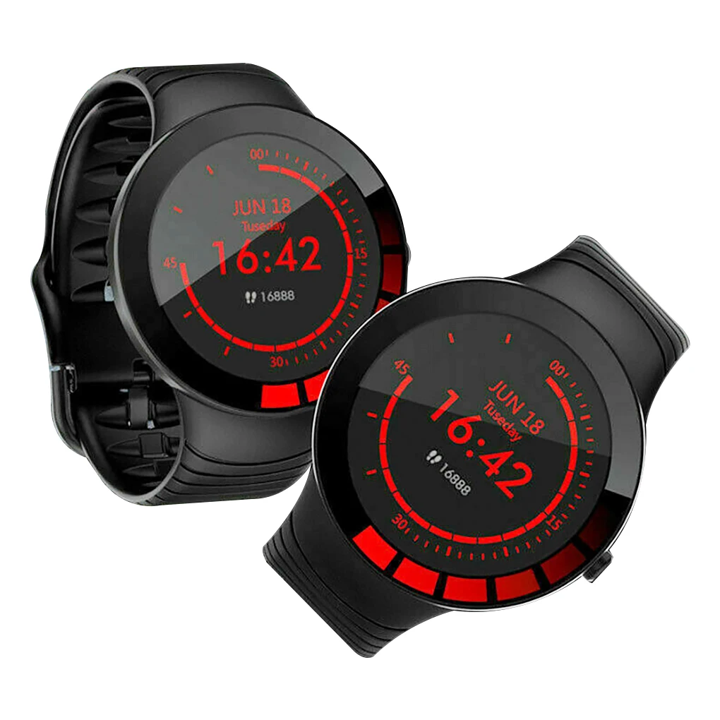 

Смарт-часы Heartrate с сенсорным экраном 1,28 дюйма и круглым циферблатом, спортивные часы с датчиком кровяного давления и кислорода