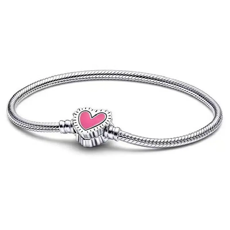 Новый красивый браслет с граффити love подходит для оригинального Pandora lady jewelry gift -