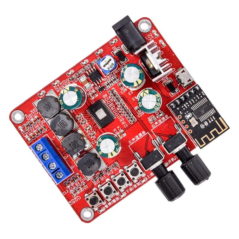 

TPA3116D высокомощный Bluetooth-модуль усилителя мощности 2X50 Вт для аудиосистемы «сделай сам»