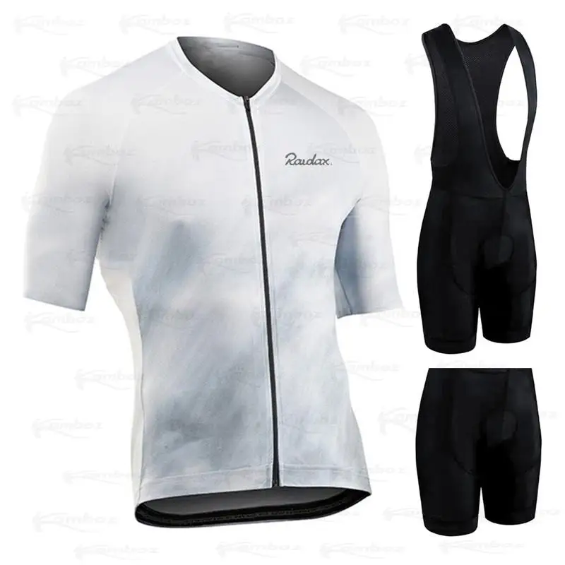 

New Raudax Team Cycling Jerseys Bike Wear Clothes Quick-Dry Bib Gel Sets Clothing Ropa Ciclismo Uniformes Maillot Sport Wear