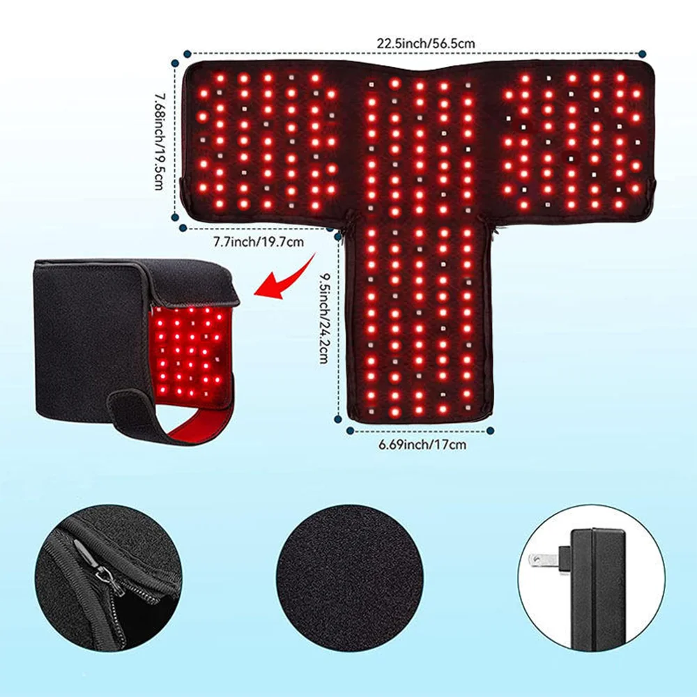 Шапочка с красным светом 215 светодиодов инфракрасный свет 660 нм 850 шапочка для