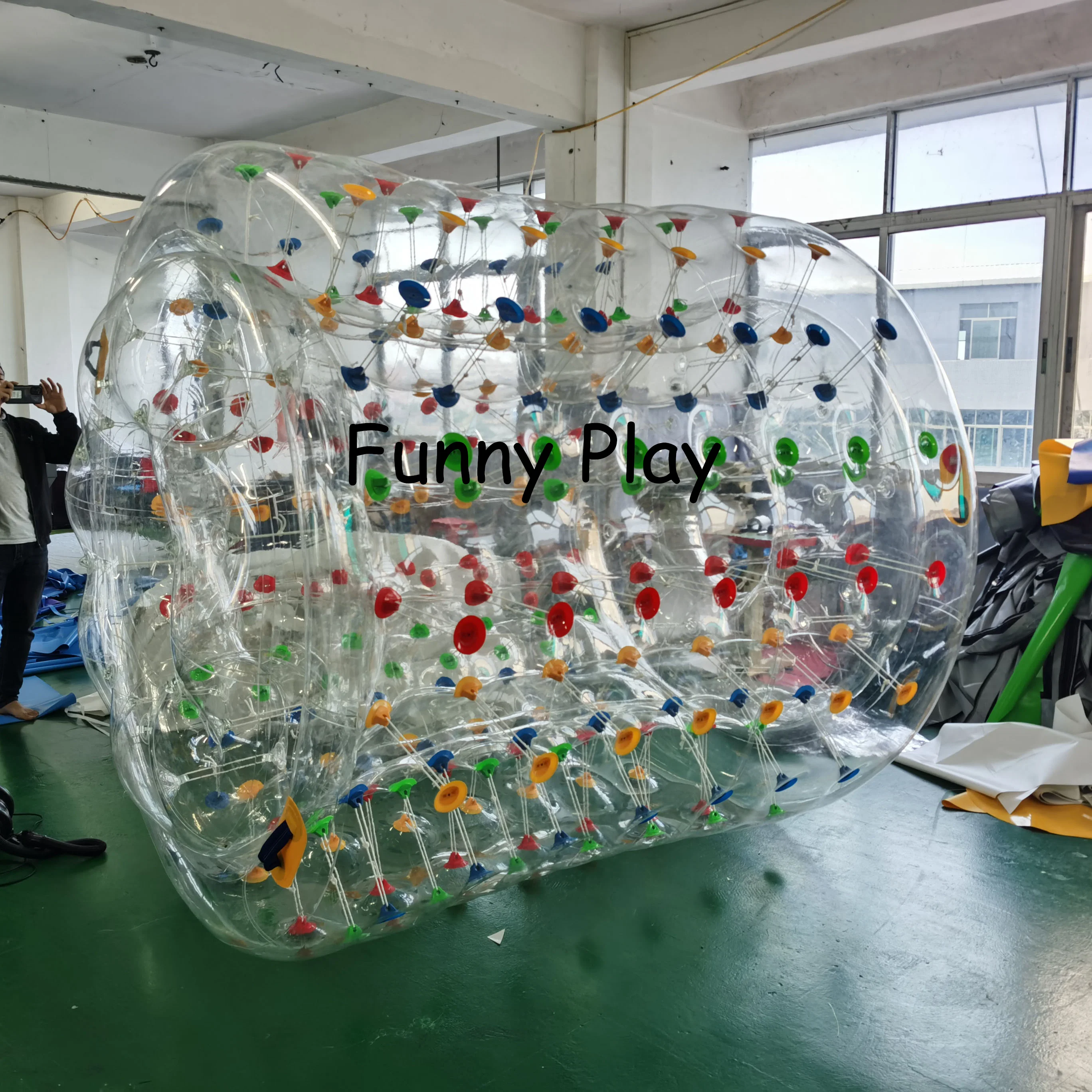 Шарики для катания в бассейне шарики воде прозрачных тонах надувные |