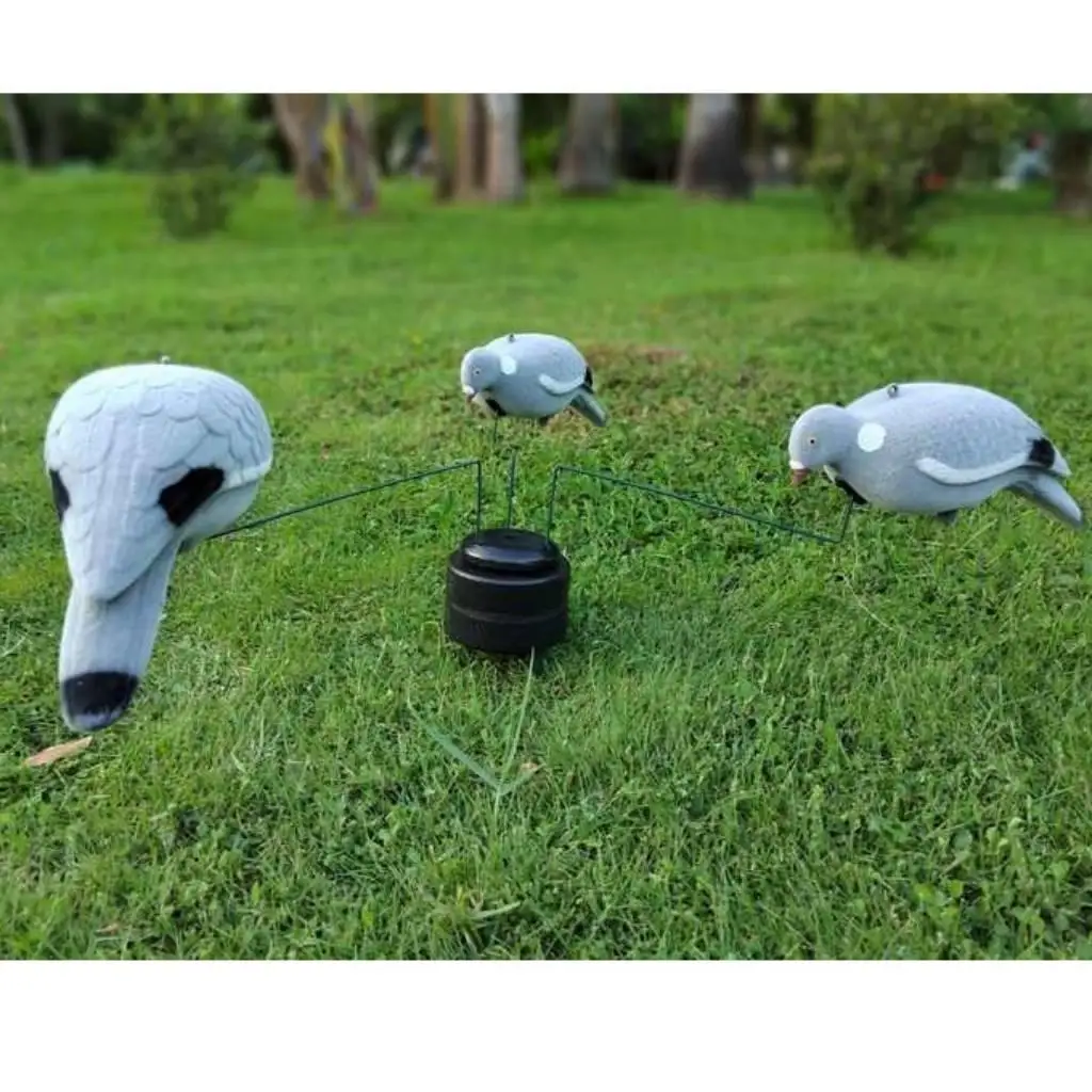 

Artificial Flocking Pigeon Decoy Outdoor Simulation Electric Equipment Pigeon Hunting Gear Snare