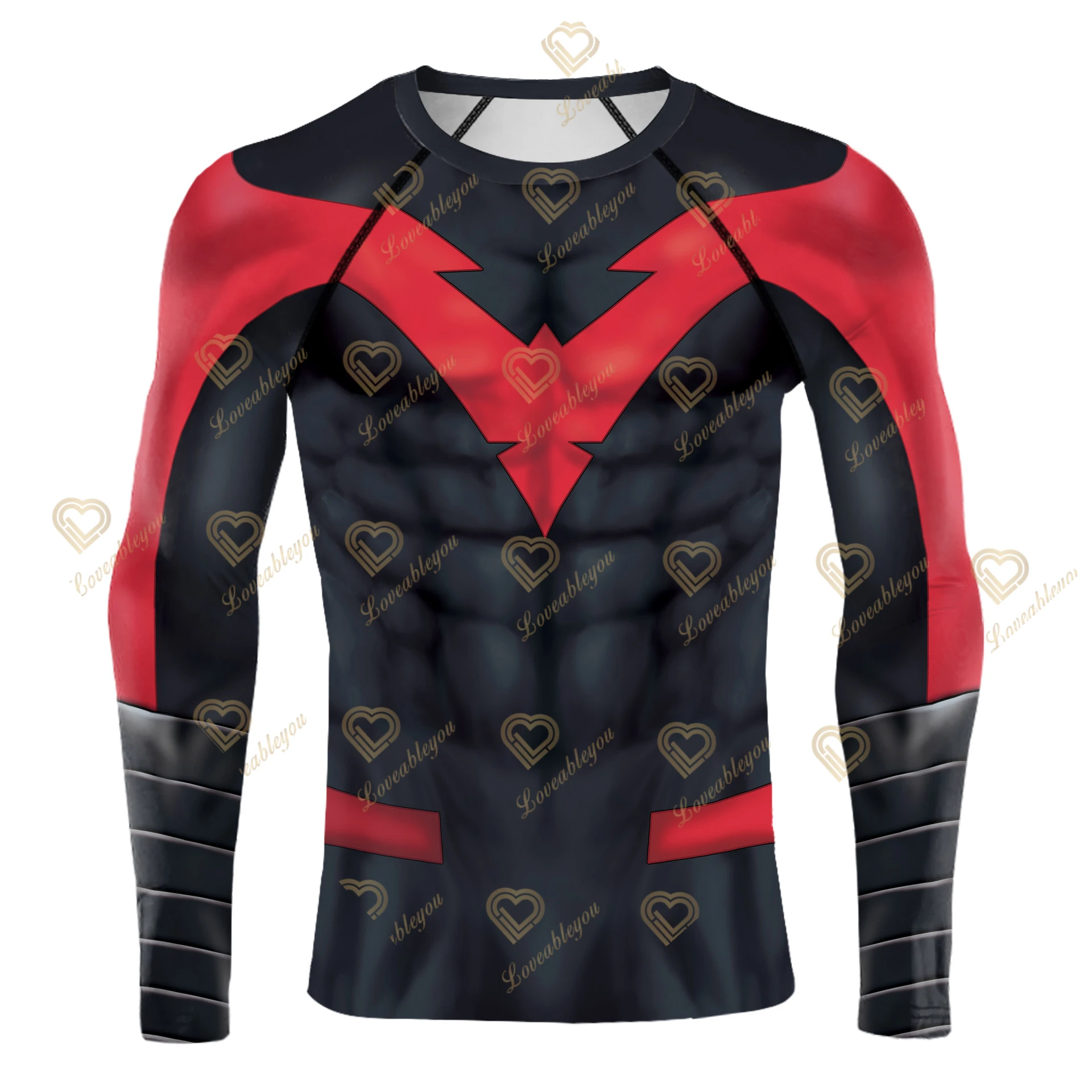 Unisex Compression Under Base Layer Top Long Sleeve Tights Sports Quick Dry Rashgard Running T-shirt Sportswear