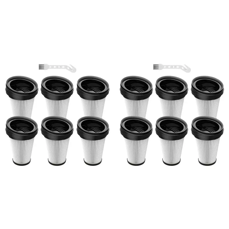 Фото Сменные фильтры ABBK-12 для беспроводного ручного пылесоса Grundig VCH9829 VCH9832 VCH9630 VCH9631 VCH9632 2в1 №1