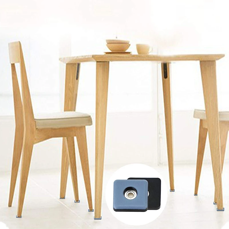 20 шт. мебельные ползунки для ковров PTF направляющие ввинчивающиеся квадратные