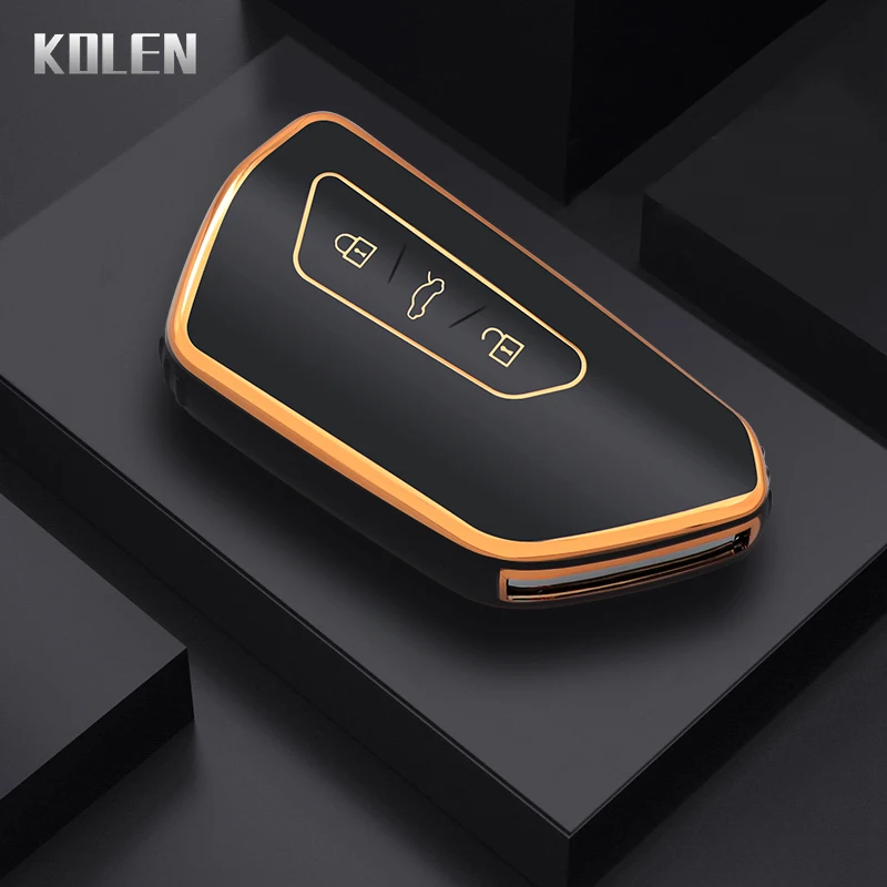 

ТПУ чехол для автомобильного ключа дистанционного управления чехол для VW Volkswagen Golf 8 MK8 2020 для Skoda Octavia A8 2021 Seat Leon MK4 аксессуары