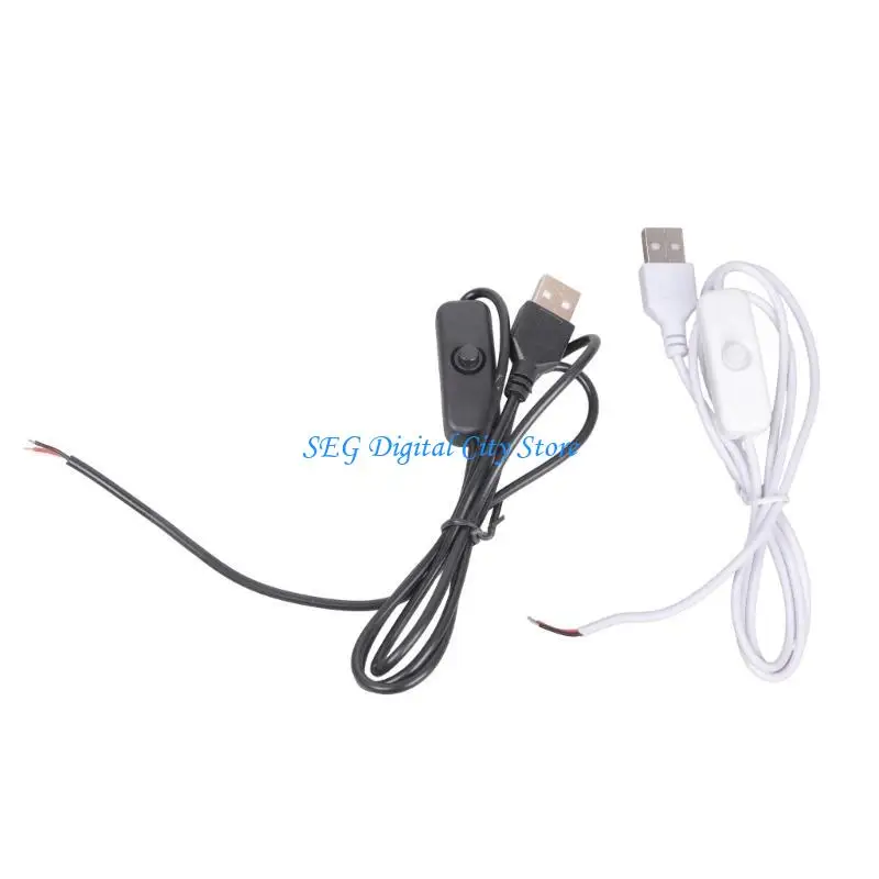 Фото U75B 5V1A USB-папа с открытым проводом Шнур питания для использования в ремонте лампы охлаждающего вентилятора №4