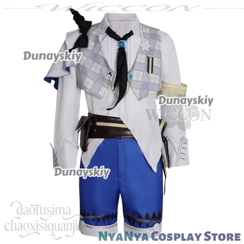 Фото Аниме-игровой проект Sekai Косплей Lenn תח Pembות 2025 Униформа Magic Academy Blue Shots Kawaii DK Костюм Парик Рождество Хэллоуин Вечеринка №3