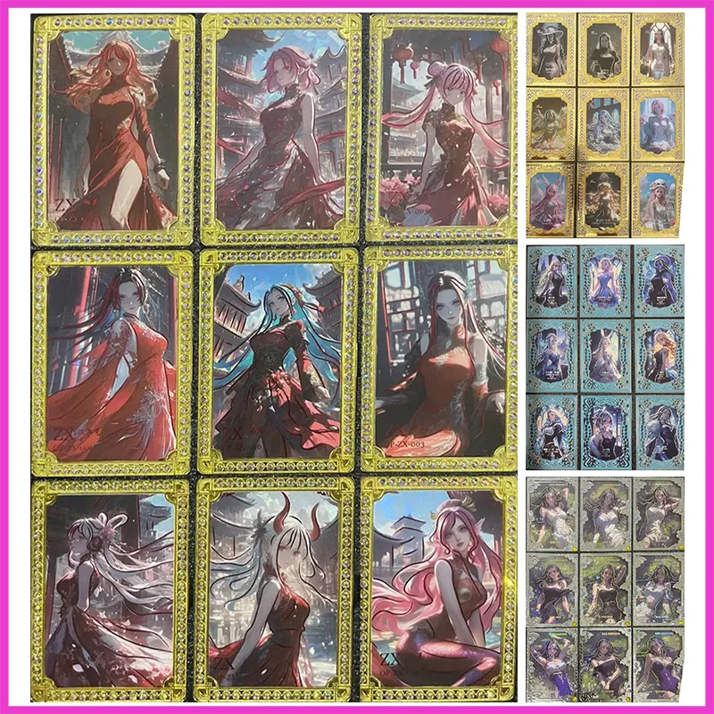 Аниме ONE PIECE Редкая Алмазная Металлическая Коллекционная Карта Робин Моне Виви