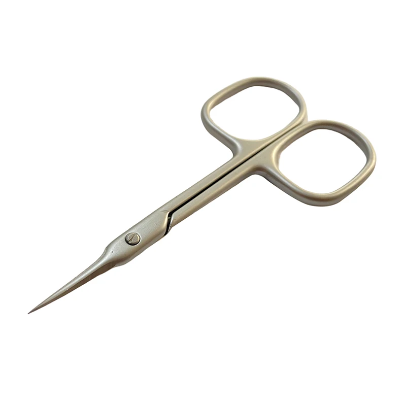 

Тонкие ножницы для кутикулы с изогнутым кончиком из нержавеющей стали кусачки для ногтей триммер для удаления омертвевшей кожи инструмент...