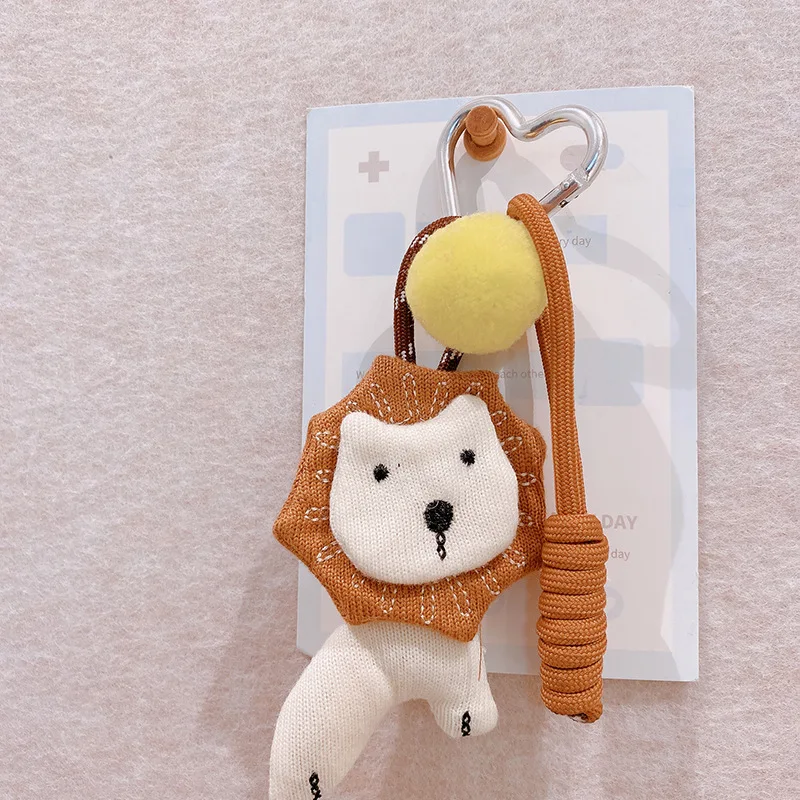 Тканевая серия кукол-животных милый брелок для ключей Kawaii Puppy сумки подвеска