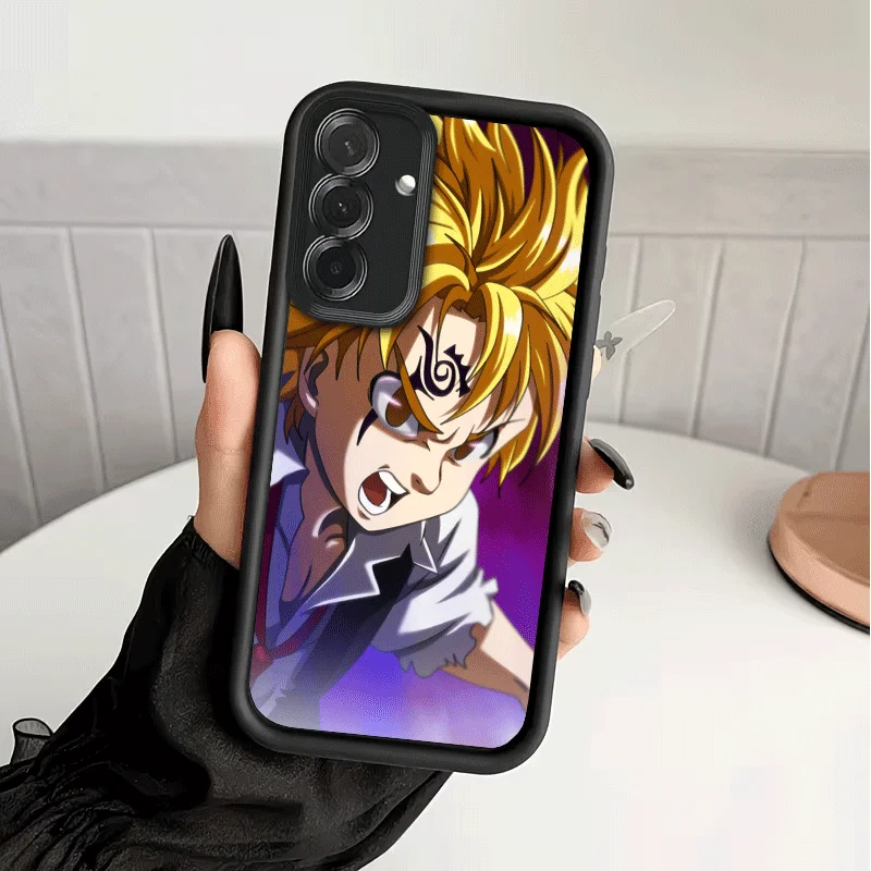 Фото Противоударный чехол для телефона Seven D-Deadlys Sins Meliodas для Samsung A13 A14 A15 A16 A17 A33 A34 A35 A36 A37 A53 A54 A55 A56 A57 A23 №2