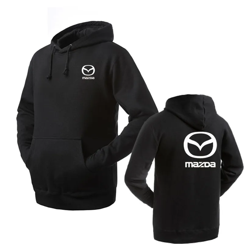 

2022 Brand Clothing Mazda logo Fashion pullover Hoodie New Casual Men Hoodies Sweatshirts Printed Pullover Hoodie Cotton