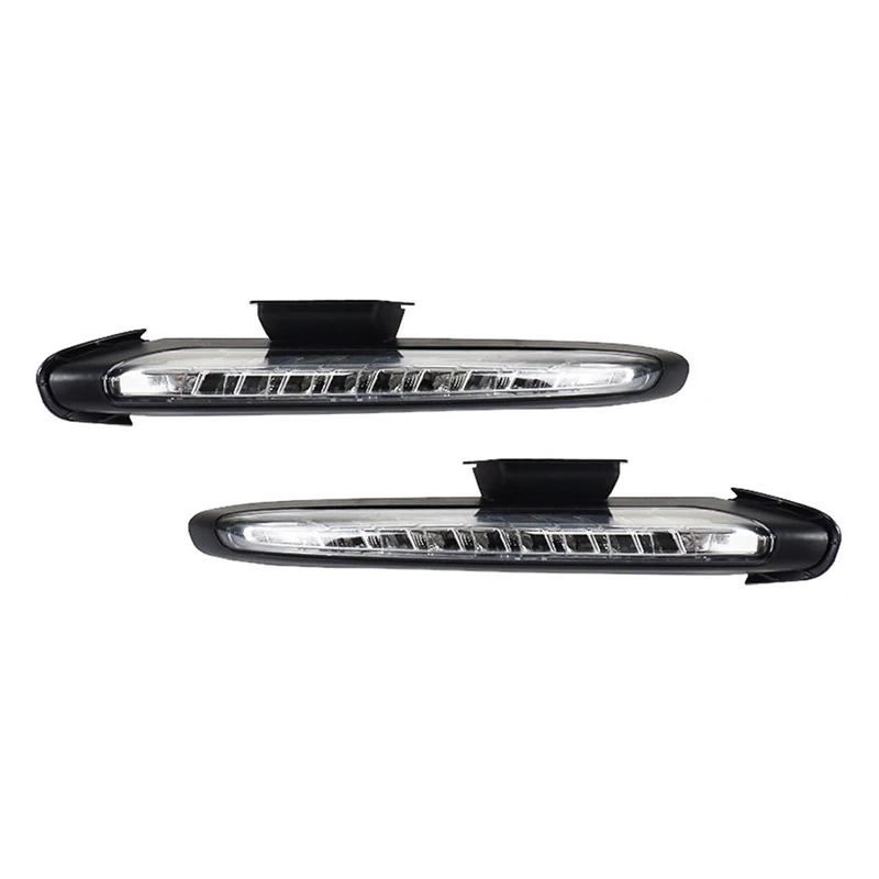 

Для Porsche Cayenne 958 Turbo 2011 2012 2013 2014 светодиодный автомобильный шрифт DRL дневные ходовые огни противотуманные фары 2014 95863118110 95863118210