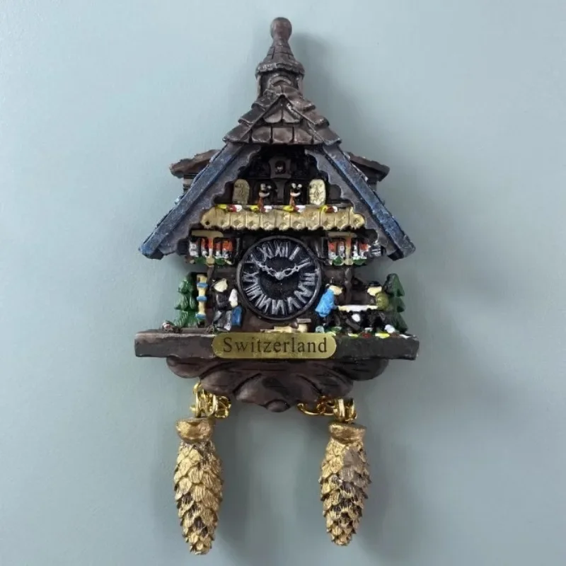 Швейцарские стикеры на холодильник сувениры немецкой фрагменты шварцвалдер