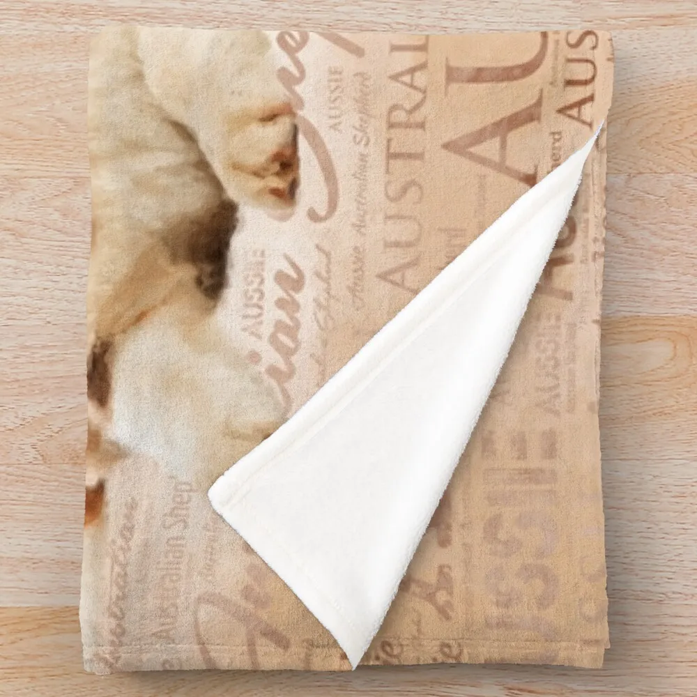 Домашнее мексиканское одеяло Флисовое австралийский пастух догсон слово облако