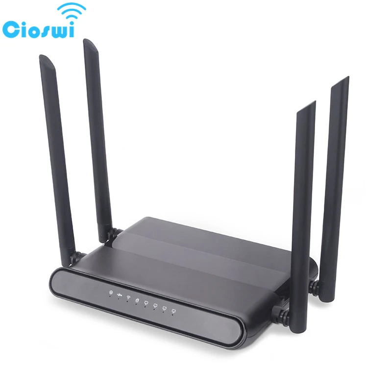 

Cioswi 2.4G Openwrt 300Mbps Home Professional Wireless Wifi Router FCC CE Certification Stable Wifi Signal DDR2 128MB Flash 16MB