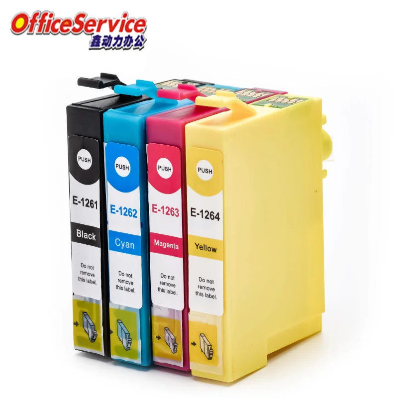 

T1261 Compatible ink Cartridge For Epson Workforce 520 60 545 630 633 635 645 840 845 WF-3520 3530 3540 7010 7510 7520 printer