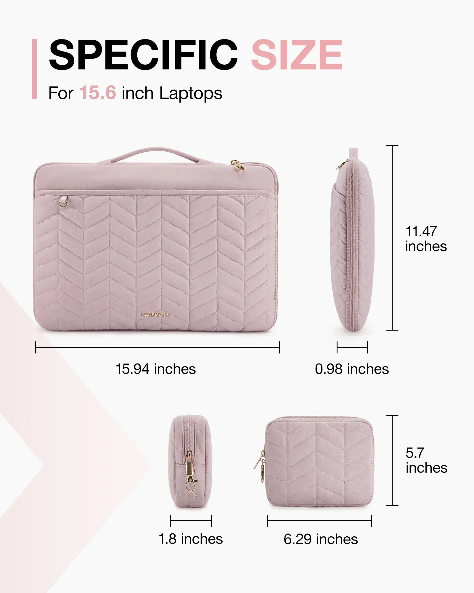 Сумка для ноутбука 15 6 дюйма с портативным чехлом компьютера Dell HP ручкой и пышной