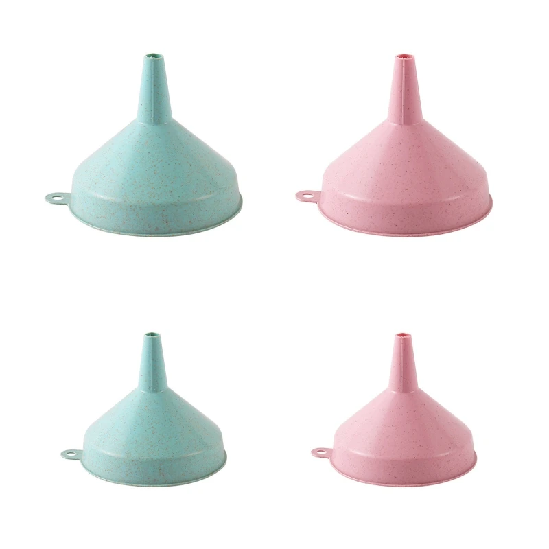 

5 Pieces Small Funnel Kitchen Use Bottles Plastic Material