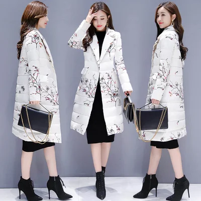 

High Quality New Winter Women Jacket Thicken Warm 90% White Duck Down Coat Casual Stand Collar Female Outwear Coat YYJ123