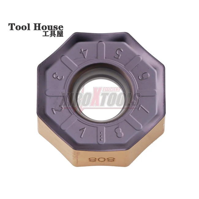 

ISCAR CNC Blade ONMU100816-N-RM IC808 8 угловая Тяжелая резка