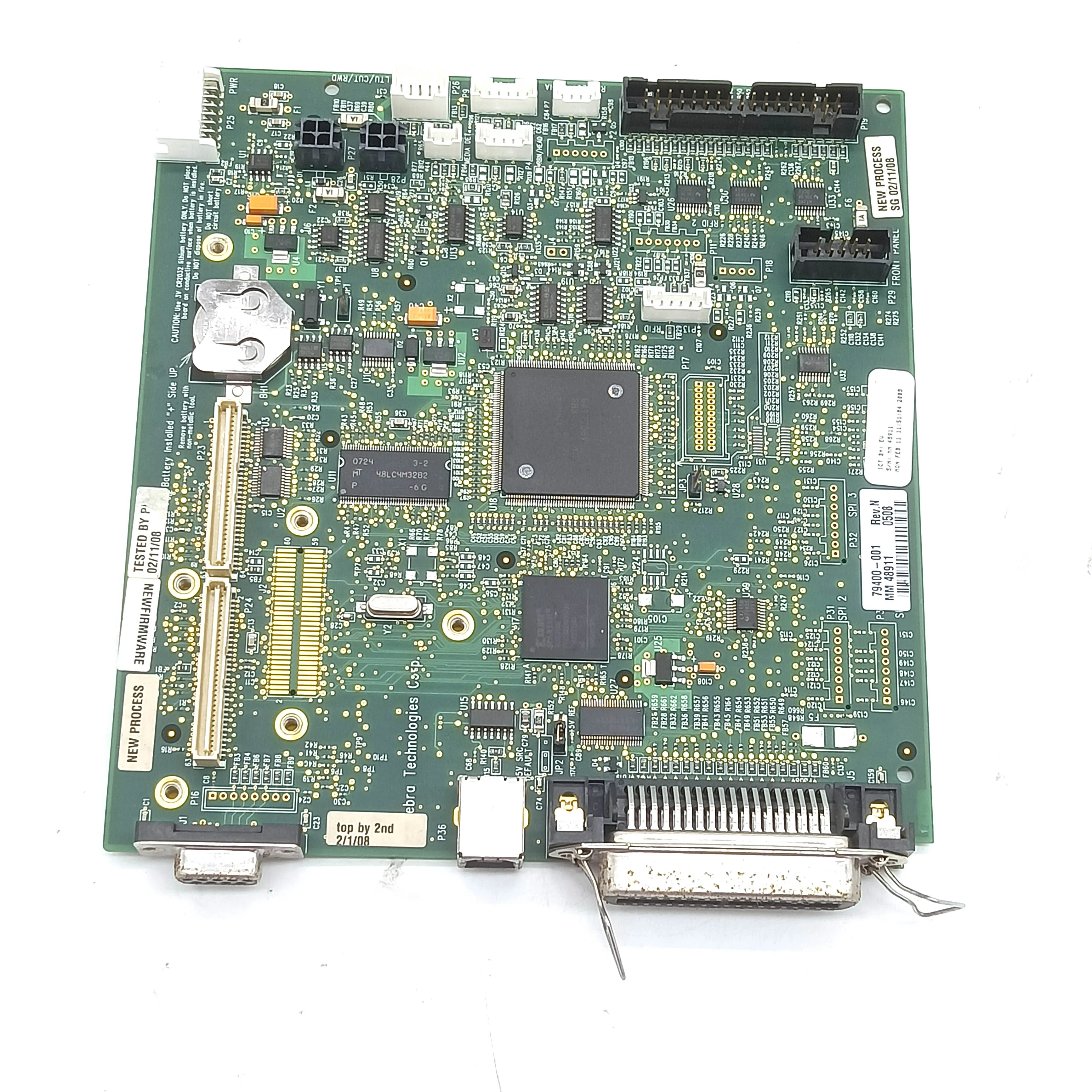 

Main board motherboard 79400-001 Rev.N Fits For zebra ZM400