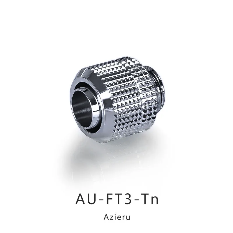 

Azieru 6 pcs/lot Soft Fitting for 10/13mm (3/8'' - 1/2'') 10/16mm (3/8'' - 5/8'') Tubing Hand Compression Connector AU-FT3-Tn