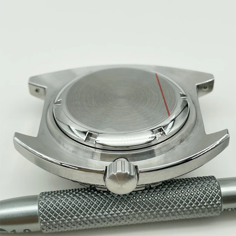 Solid 44mm Stainless Steel SUB300T Watch Case Bubble Top Hat Sapphire Glass Fit NH35/36 Movement 200m Water Resistant enlarge