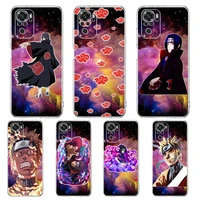 naruto phone case cover for redmi 9t 11s note 11 k40 8 8t 9 10 8a 9 9a 9s 9c 7 pro plus 4g silicone transparent shell fundas bag