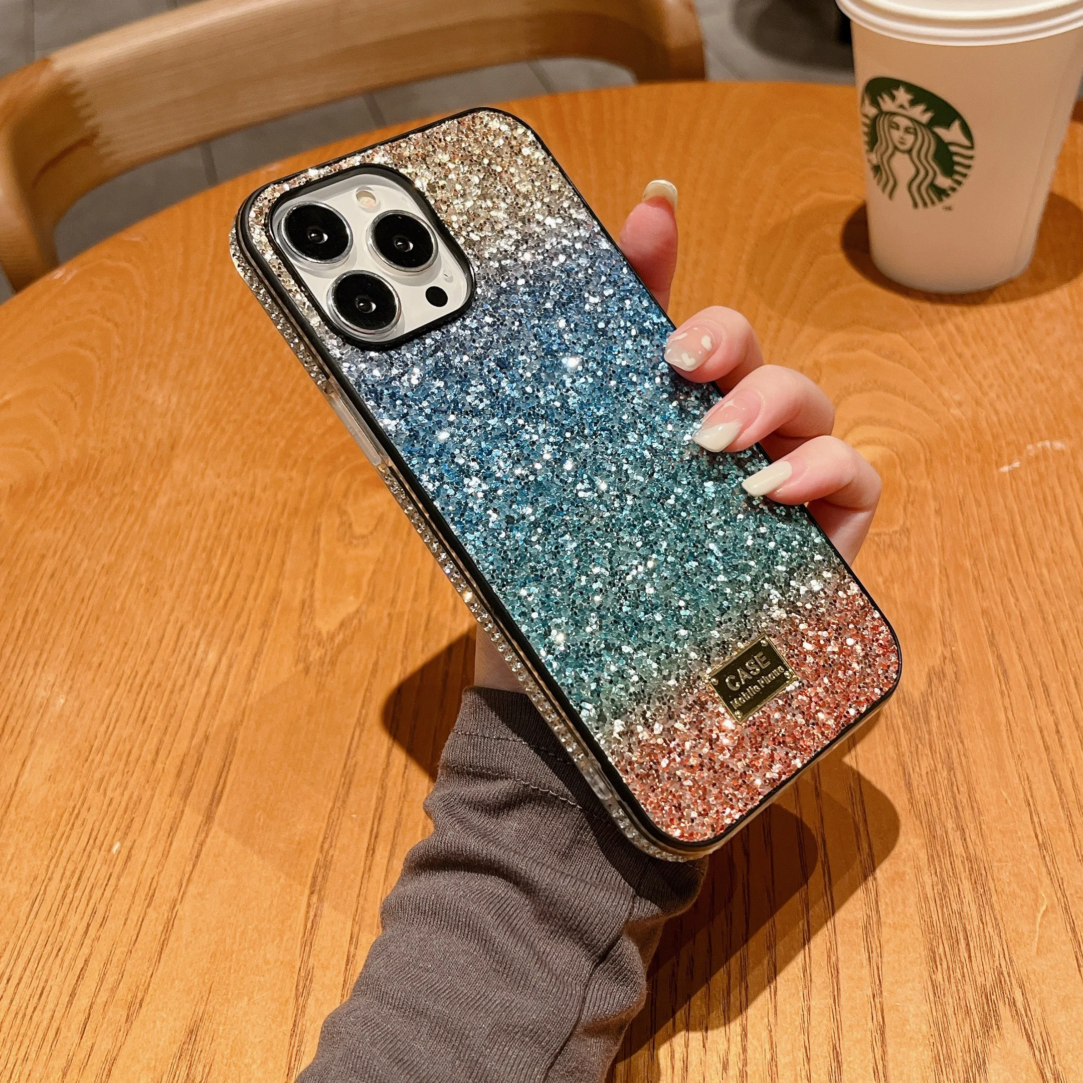 

Shiny Bling Glitter Star Rhinestone Phone Case for IPhone 14 13 12 11 Pro Max 6 7 8 Plus X Xr Xs Max Starry Sky Diamond Cover